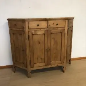 Credenza scantonata abete